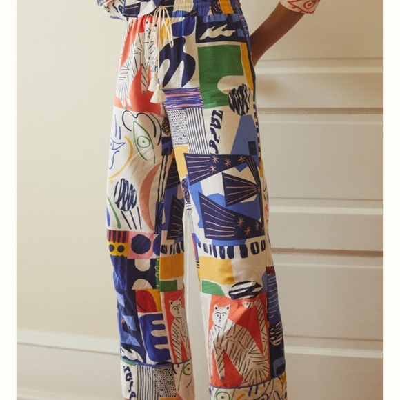 Anthropologie Marcello Velho Flannel Pajama Pants, XS Petite “Pants only” - Picture 4 of 12